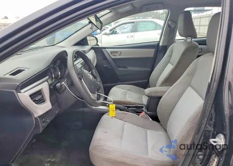 2016 Toyota Corolla L из США, поврежденный, VIN 2T1BURHE1GC690083